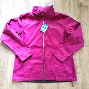 BRAND NEW Columbia Raspberry Switchback III Waterproof Jacket Women's Size 1X